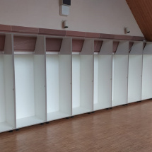 Umzug in die Festhalle2