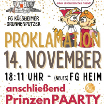 Proklamation 2025-2025